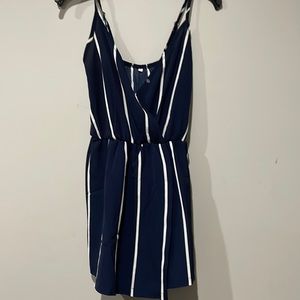 Navy romper